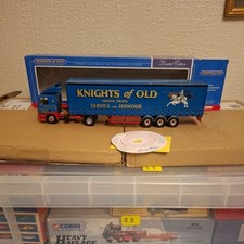 Corgi 75405 Leyland DAF Curtainside – Knights of Old - 1:50. (NO MIRRORS) -(39)