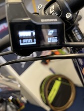 Shimano STEPS SC-E7000 STEPS cycle computer display, PIXALATED SCREEN