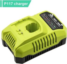 UK Fast Charger For Ryobi 18V One+ Plus P108 Li-ion Battery P117 P105 P102 P100