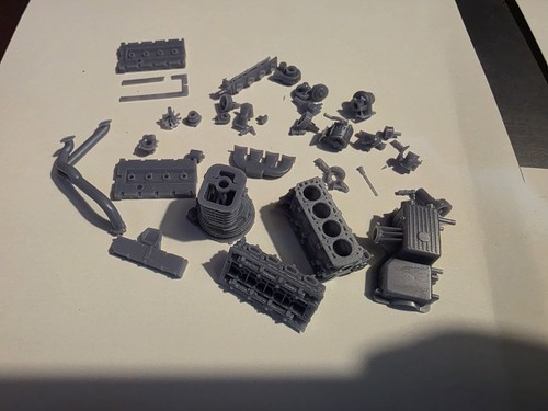 Ford cosworth 3d resin - 3d,