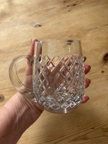 Crystal glass half pint - glass,