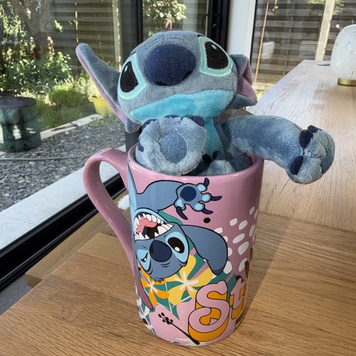 Disney store large pink stitch - store,