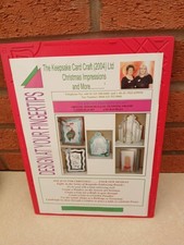 THE KEEPSAKE CARD CRAFT embossing board - CHRISTMAS IMPRESSIONS