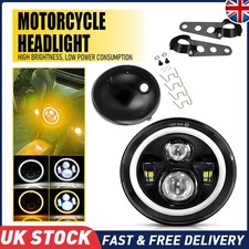 For Suzuki Bandit 1200 7" inch LED Headlight Motorcycle Turn Signals Hi/Lo Beam