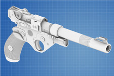 Arakyd Heavy Blaster Star Wars Survivor  1:1 Scale 3D Printed Replica Cosplay
