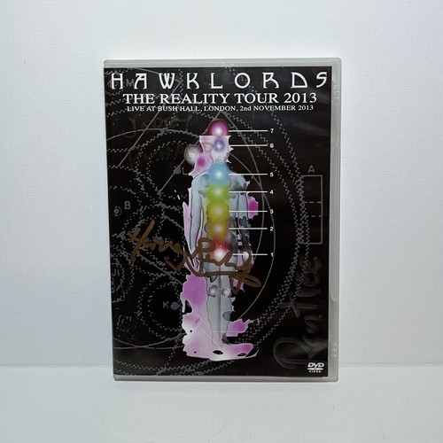Hawklords hand signed - dvd, case