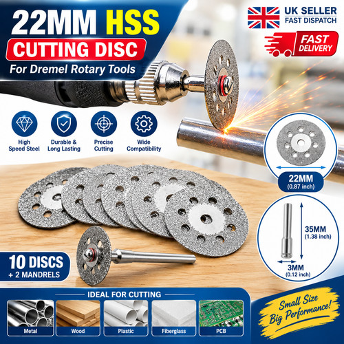 12pc 22mm diamond cutting - 12pc,