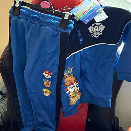 Paw patrol boys blue black - paw,