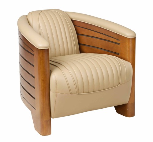 Club chair pierre beige - club, 'pierre'