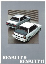 Renault 9 & 11 1988-1989 UK