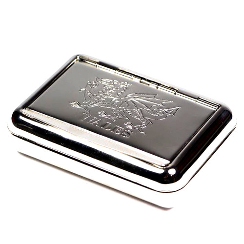 Tobacco tin with paper clip - tobacco,