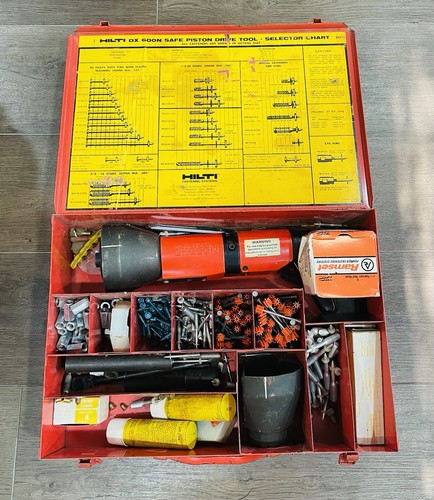 Hilti dx600n powder actuated - hilti, powder-actuated