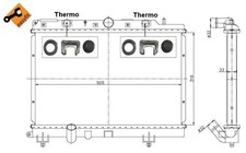 NRF Radiator for Rover