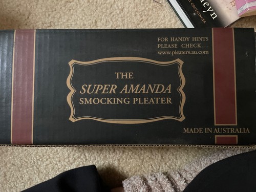 Super amanda smocking pleater - super,