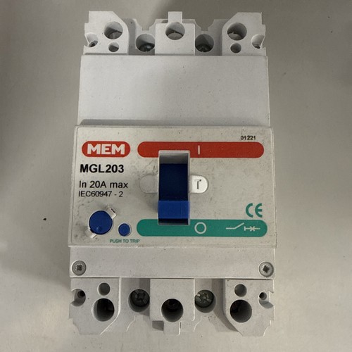 Mem 20amp 16ka triple - 16ka, pole