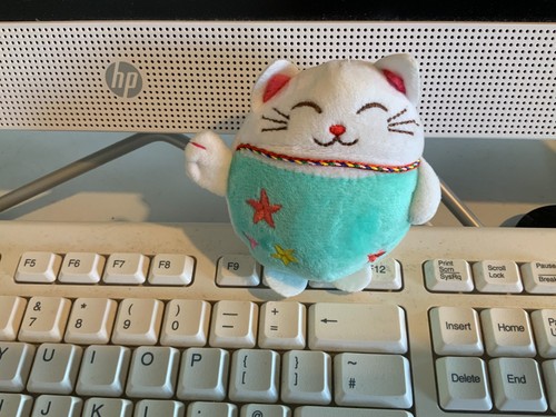 Maneki neko plush toy - toy, in