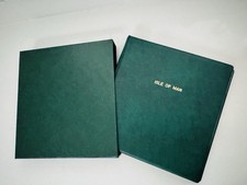 Isle of Man LINDNER Postage Stamp Album Mint MNH Sheets & Loose Over 500 Stamps