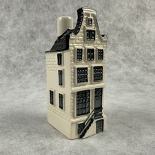 Vibrant Vintage KLM House Bols Delft Blue No 78  Ceramic Minature #78