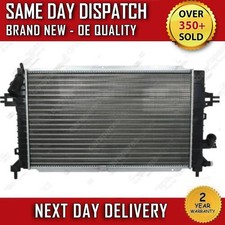 VAUXHALL OPEL ASTRA H / ASTRAVAN / ZAFIRA B 2004-2015 RADIATOR - MANUAL VEHICLES