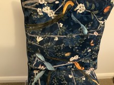 M & S Velvet Set of 4 Navy