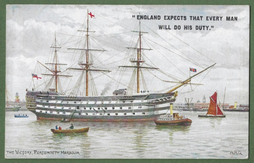 Hms victory portsmouth - in,