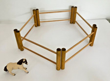 Brushwood Toys Equestrian Post and Rail Set - BT1030 + The Fairy Pony by Papo