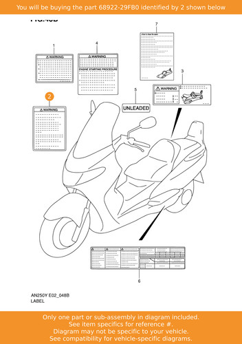 Suzuki label screen - suzuki,