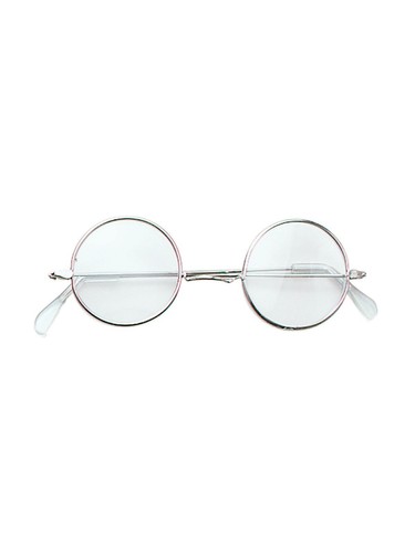 Clear john lennon round - round, hippy