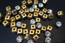 AAA Grade Diamante Diamonds Sew On Clear Crystal for Dress Making Craft Work UK