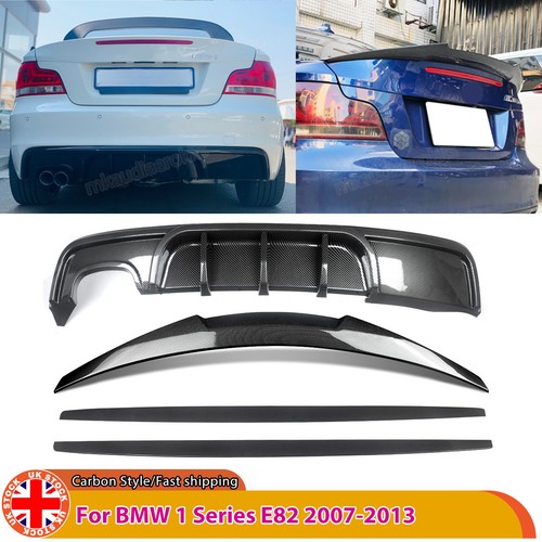 Carbon style rear - style, diffuser