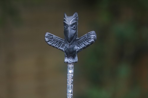 Vintage spoon totem pole - vintage,