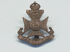 THE 12 TH COUNTY OF LONDON REGIMENT O/R s CAP BADGE,K/C,B/B.