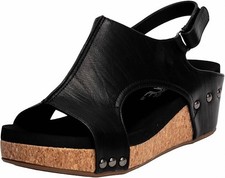 Corkys Footwear Women's Volta Ii Wedge Sandal Size 9