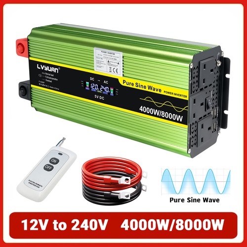 12v 240v 4000w - 240v, pure