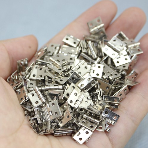 20pcs mini hinges - hinges, silver