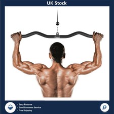 Curved Lat Pulldown Bar Gym