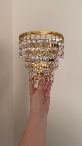 Rare pink crystal - , glass