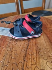 BNWT  Kids Crocband Sandals  Uk C4