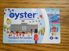 Limited edition 2012 Oyster card -  FOR COLLECTORS