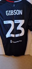 Stoke City Match Worn & Signed Shirt - Ben Gibson vs QPR