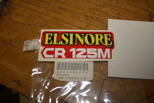 1976 nos honda cr125m - 1976-77,