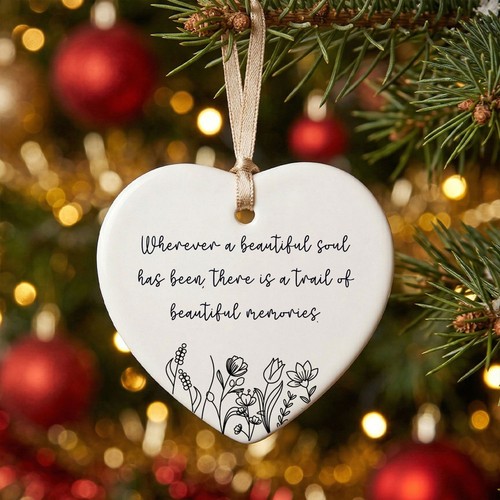 Memorial sympathy gift ceramic - memorial,