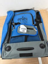 MiniMAX Childrens Trolley Suitcase with Backpack - Blue