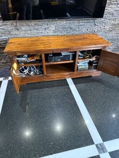 Solid Wooden Hi Fi Cabinet