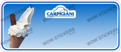 Ice cream van - , sticker