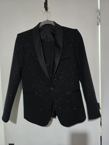 New boys piece black shiny - new,