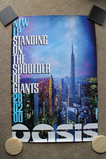 Oasis Standing on the Shoulder of Giants Original Promo Poster