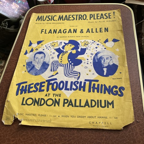 Music maestro please flanagan - please!,