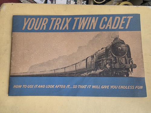 Rare 1950s trix - 1950s, cadet
