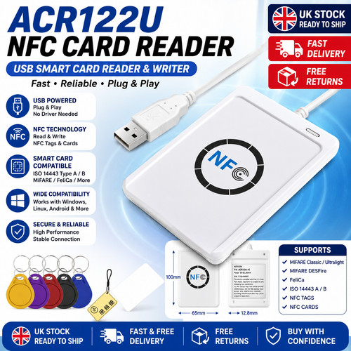 Acr122u nfc reader writer - nfc,
